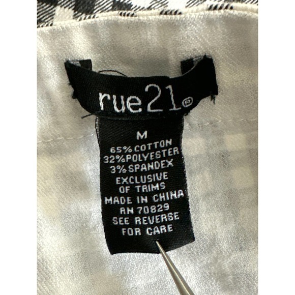 rue21 Dress Womens Medium Checkered Stretch‎ - Picture 8 of 10